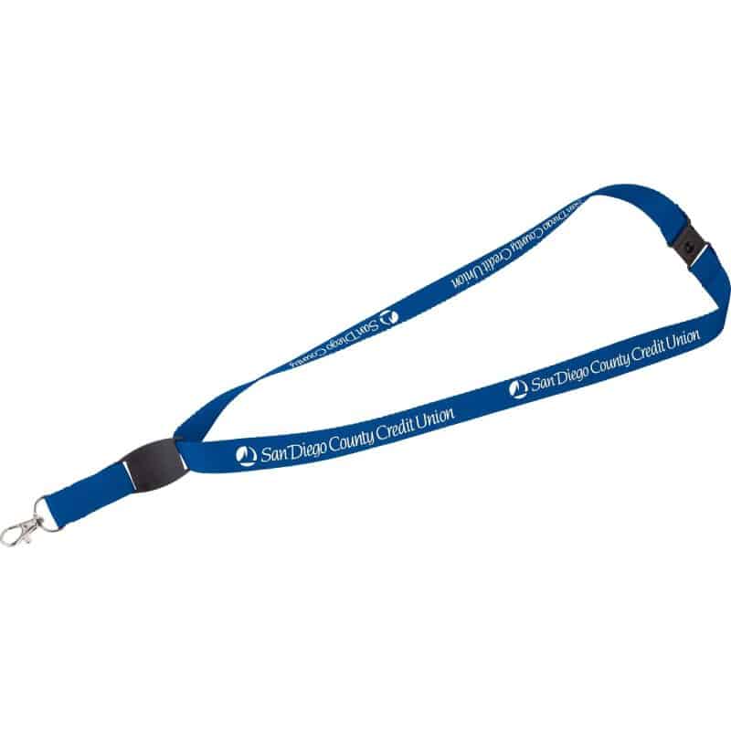 Custom Flat Panel Lanyard - 3