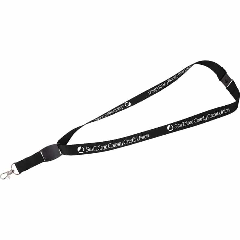 Custom Flat Panel Lanyard