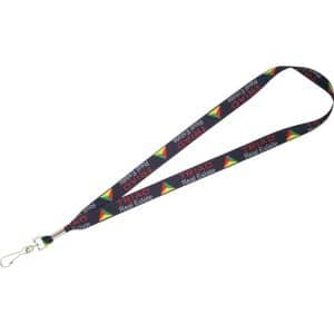 Custom Full Color 3/4'' Lanyard w/ Hook