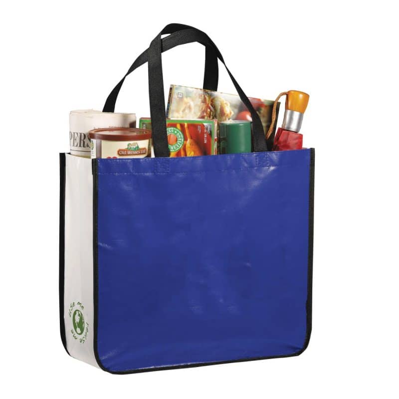 Custom Gloss Laminated Non-Woven Shopper Tote - 4