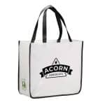 Custom Gloss Laminated Non-Woven Shopper Tote - 7