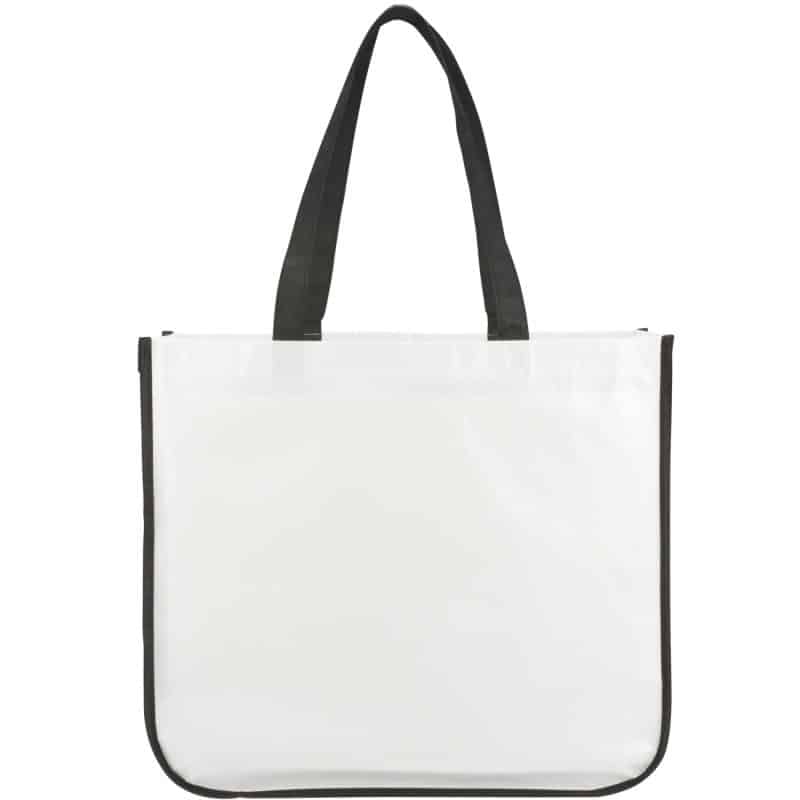 Custom Gloss Laminated Non-Woven Shopper Tote - 9