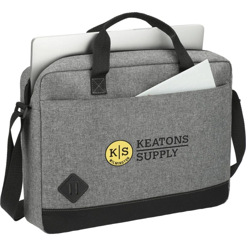 Custom Graphite Dome 15'' Computer Business Case - 2