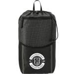 Custom Grid 14L Drawstring Backpack - 5