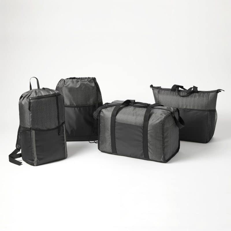 Custom Grid 14L Drawstring Backpack - 6