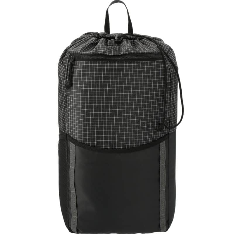 Custom Grid 14L Drawstring Backpack - 7