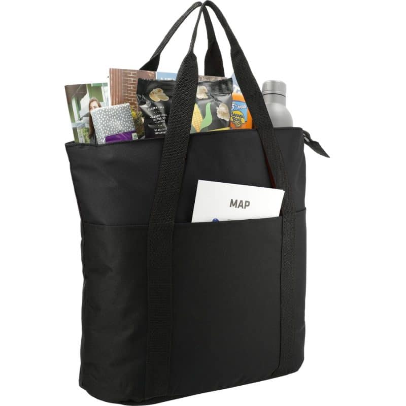Custom Heavy Duty Zippered Convention Tote - 1