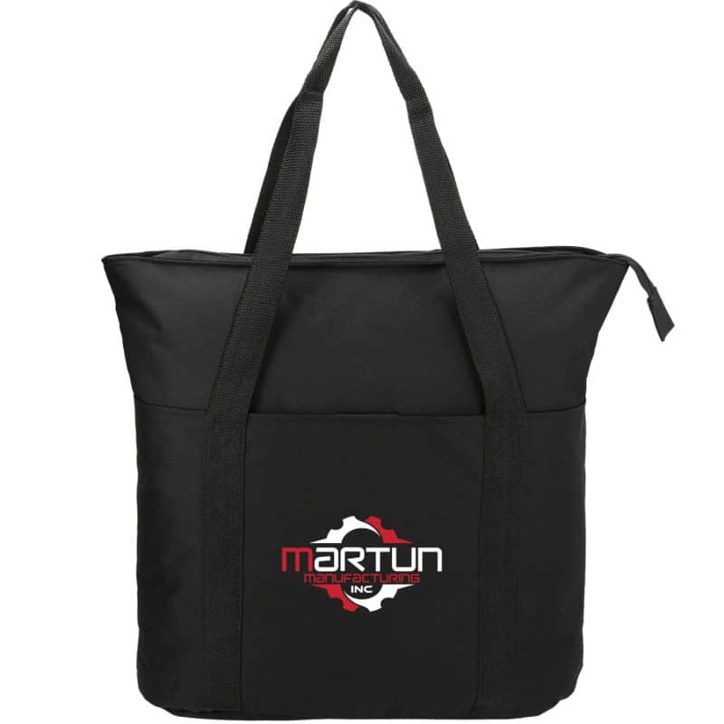 Custom Heavy Duty Zippered Convention Tote - 4