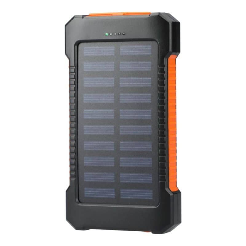 Custom Helio 5000 mAh Solar Power Bank - 1