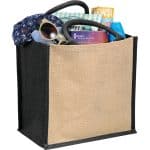 Custom Medium Jute Gift Tote - 1