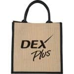 Custom Medium Jute Gift Tote - 2