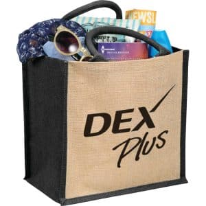 Custom Medium Jute Gift Tote