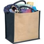 Custom Medium Jute Gift Tote - 5