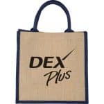 Custom Medium Jute Gift Tote - 6