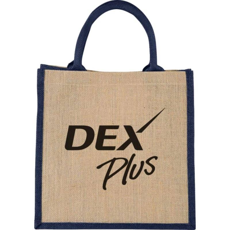 Custom Medium Jute Gift Tote - 6