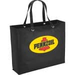 Custom Oak Non-Woven Shopper Tote