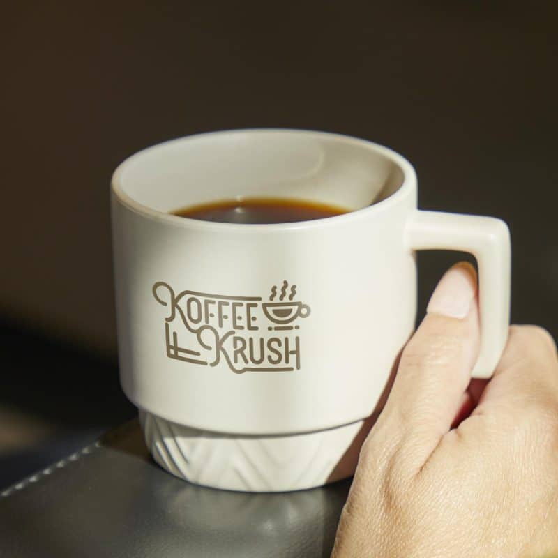 Custom Paco 12oz Ceramic Mug - 6