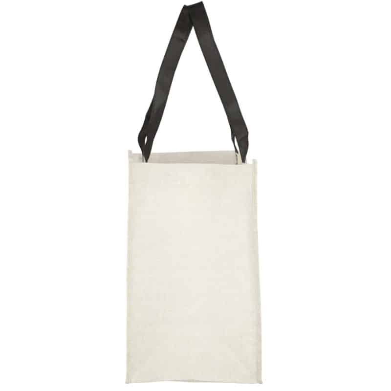 Custom Pluto Recycled Non-Woven Small Grocery Tote - 3
