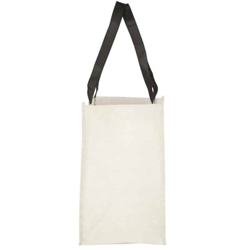 Custom Pluto Recycled Non-Woven Small Grocery Tote - 4