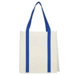 Custom Pluto Recycled Non-Woven Small Grocery Tote - 8