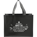 Custom rPET Laminated Matte Shopper Tote - 4