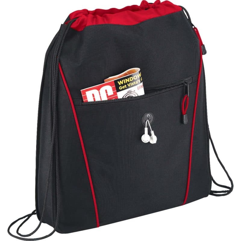 Custom Raven Drawstring Bag - 4