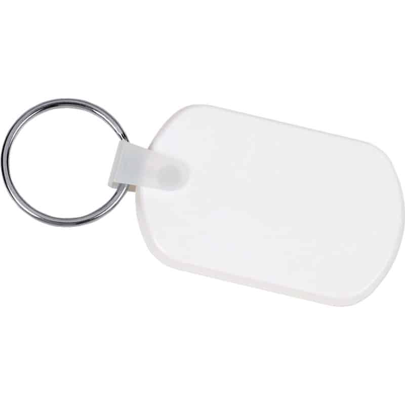 Custom Rectangular Soft Key Tag - 1