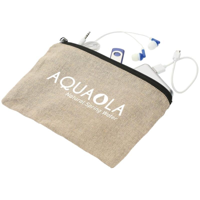 Custom Recycled 5oz Cotton Twill Pouch - 2