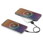 Custom Recycled ABS 3000 mAh Wireless Power Bank - 5