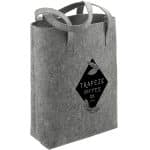 Custom Recycled Felt Shopper Tote