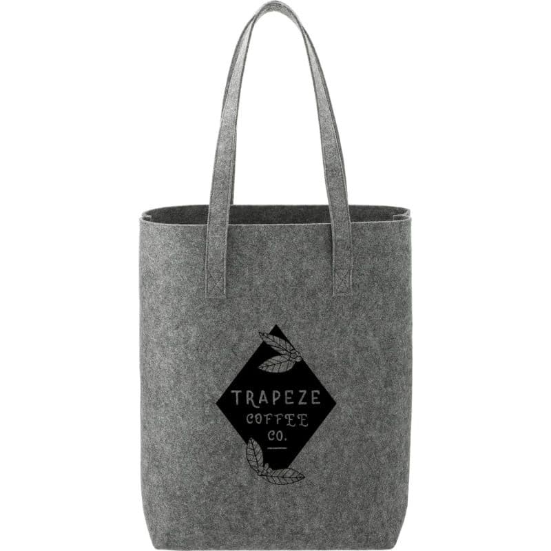 Custom Recycled Felt Shopper Tote - 5