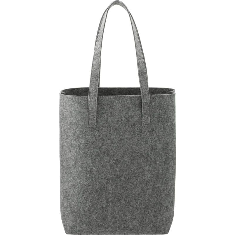 Custom Recycled Felt Shopper Tote - 6