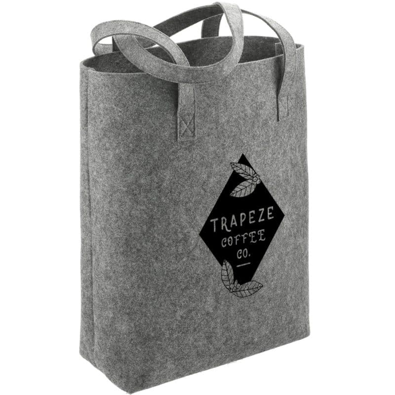 Custom Recycled Felt Shopper Tote