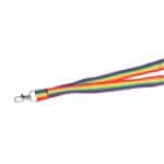 Custom Recycled Polyester Rainbow Lanyard - 2