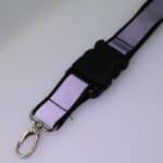 Custom Recycled Polyester Reflective Lanyard - 4