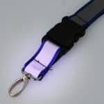 Custom Recycled Polyester Reflective Lanyard - 8