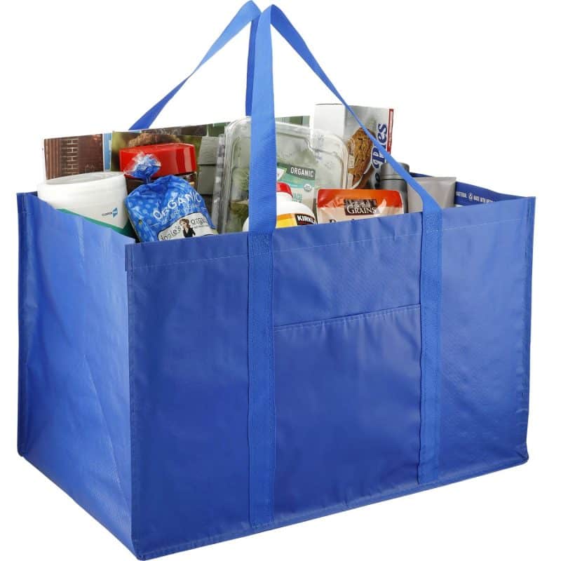Custom Recycled Woven Utility Tote - 6
