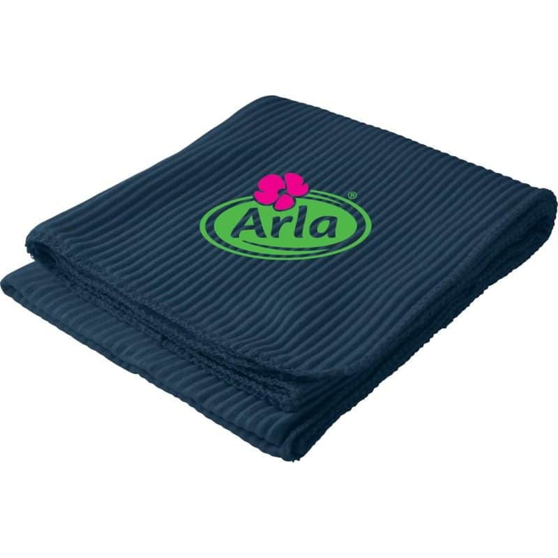 Custom Ribbed Fleece Blanket - 3