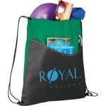 Custom Rivers Non-Woven Drawstring Bag - 2