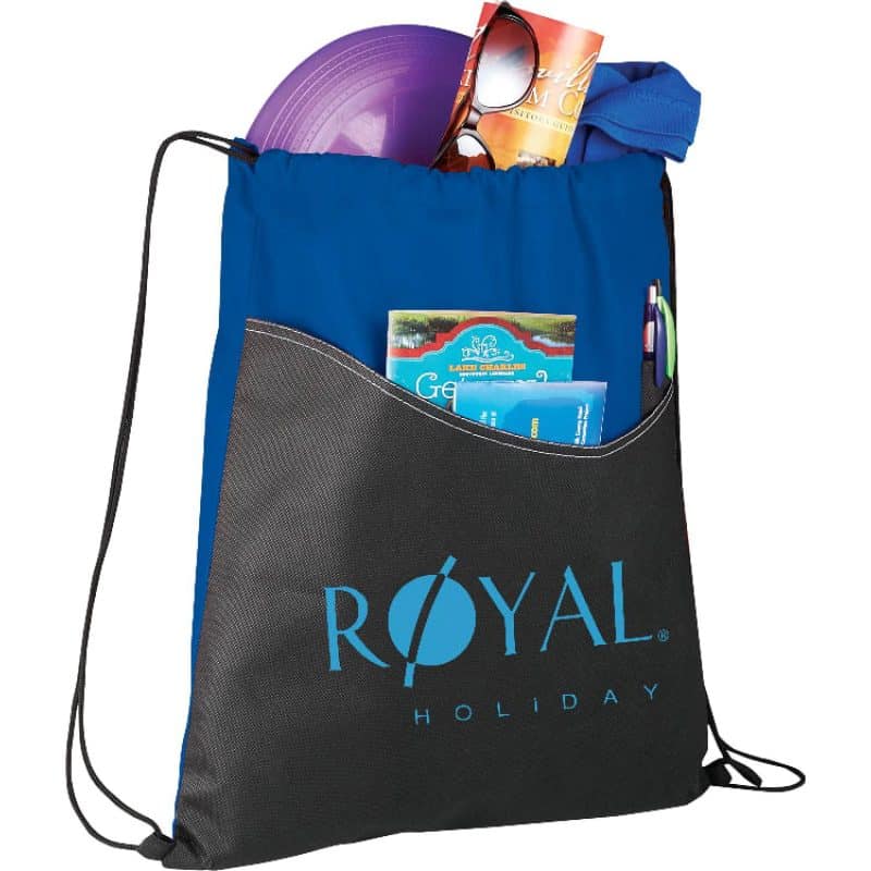Custom Rivers Non-Woven Drawstring Bag - 6