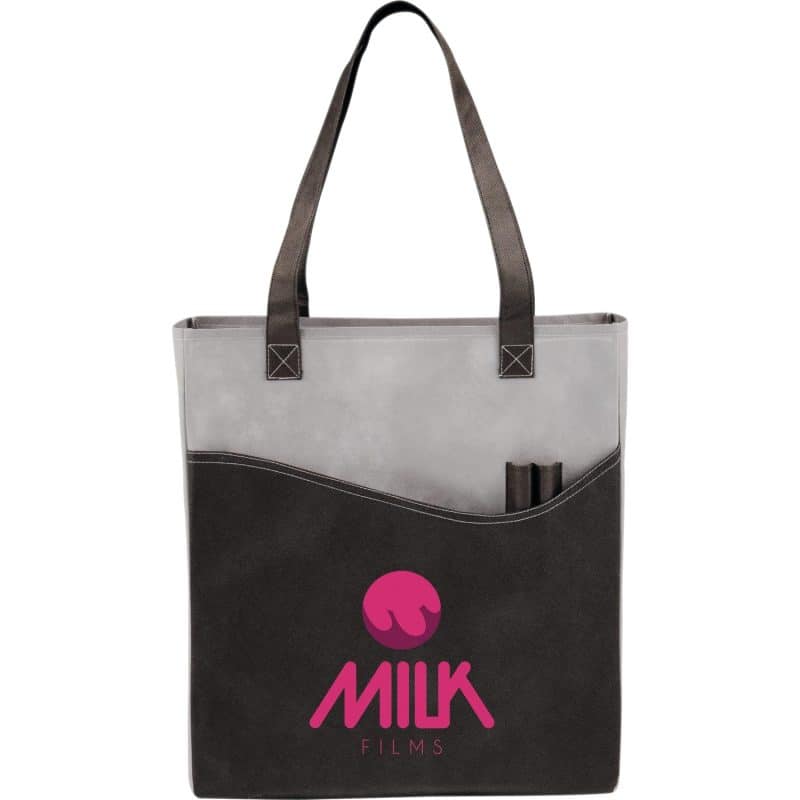 Custom Rivers Pocket Non-Woven Convention Tote
