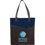 Custom Rivers Pocket Non-Woven Convention Tote - 9