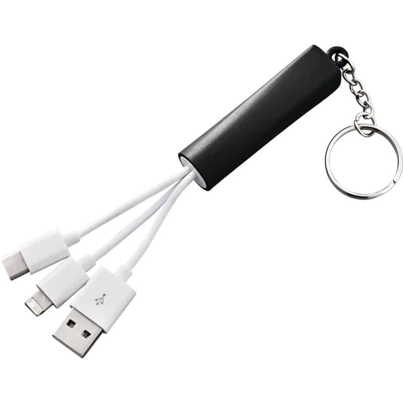 Custom Route Light Up Logo 3-in-1 Cable - 1