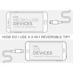 Custom Route Light Up Logo 3-in-1 Cable - 4