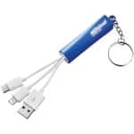 Custom Route Light Up Logo 3-in-1 Cable - 6