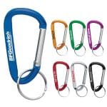 Custom Small Carabiner Key Ring - 2