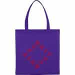 Custom Small Zeus Non-Woven Convention Tote - 6