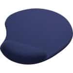 Custom Solid Jersey Gel Mouse Pad / Wrist Rest - 3