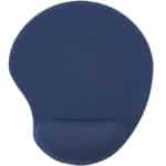 Custom Solid Jersey Gel Mouse Pad / Wrist Rest - 5