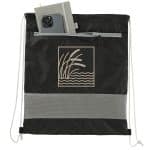 Custom Sparks Recycled Drawstring Bag - 2